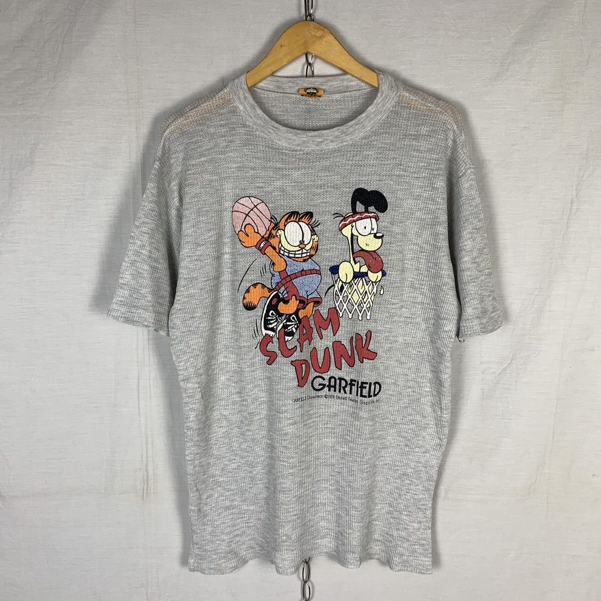 Cartoon Network Vintage Garfield Slam Dunk Tshirt Size US M / EU 48-50 / 2 - 1 Thumbnail