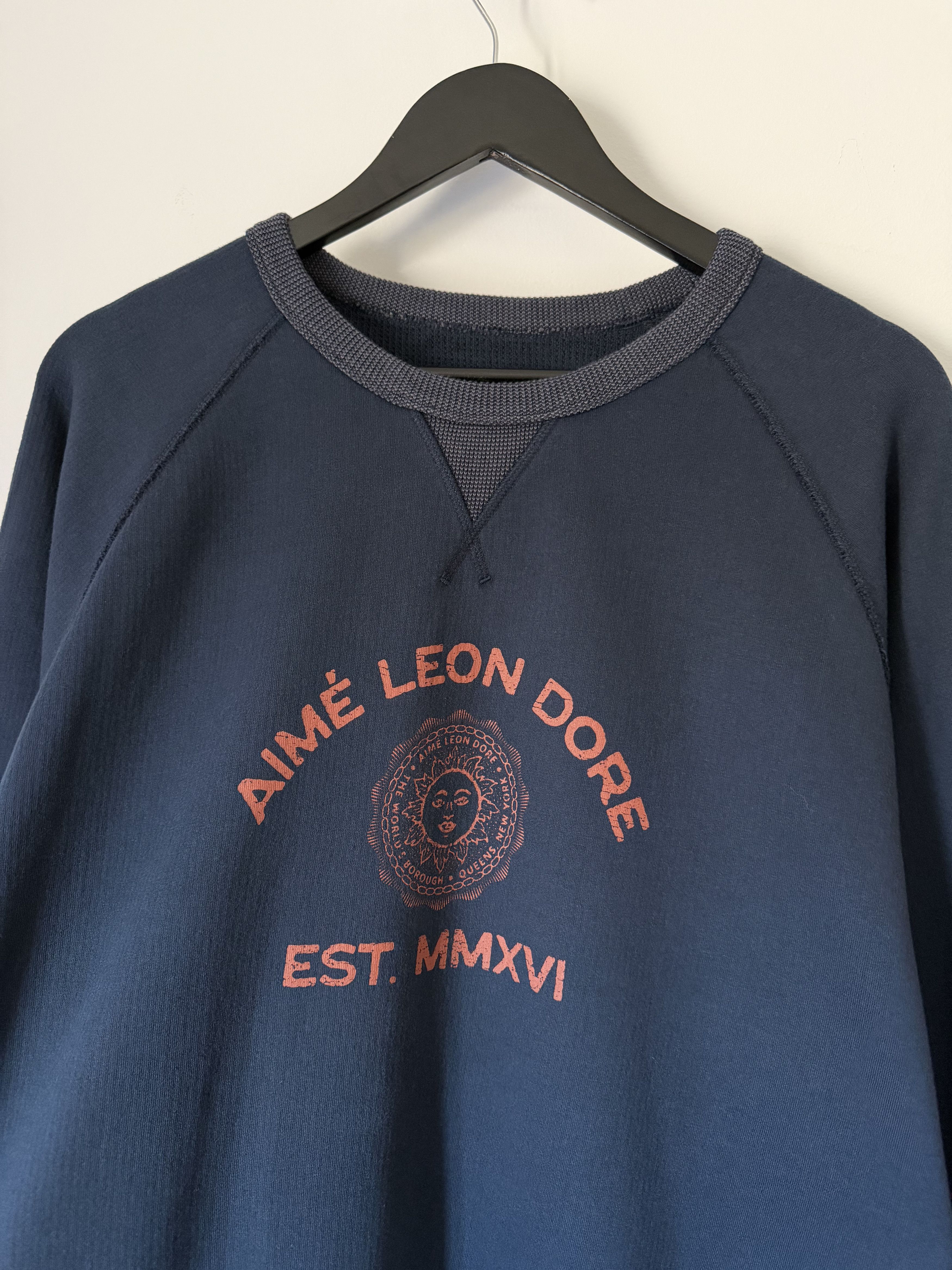Aime Leon Dore Aime Leon Dore Souvenir Crewneck Sweatshirt in Sky Captain Size US XL / EU 56 / 4 - 1 Thumbnail