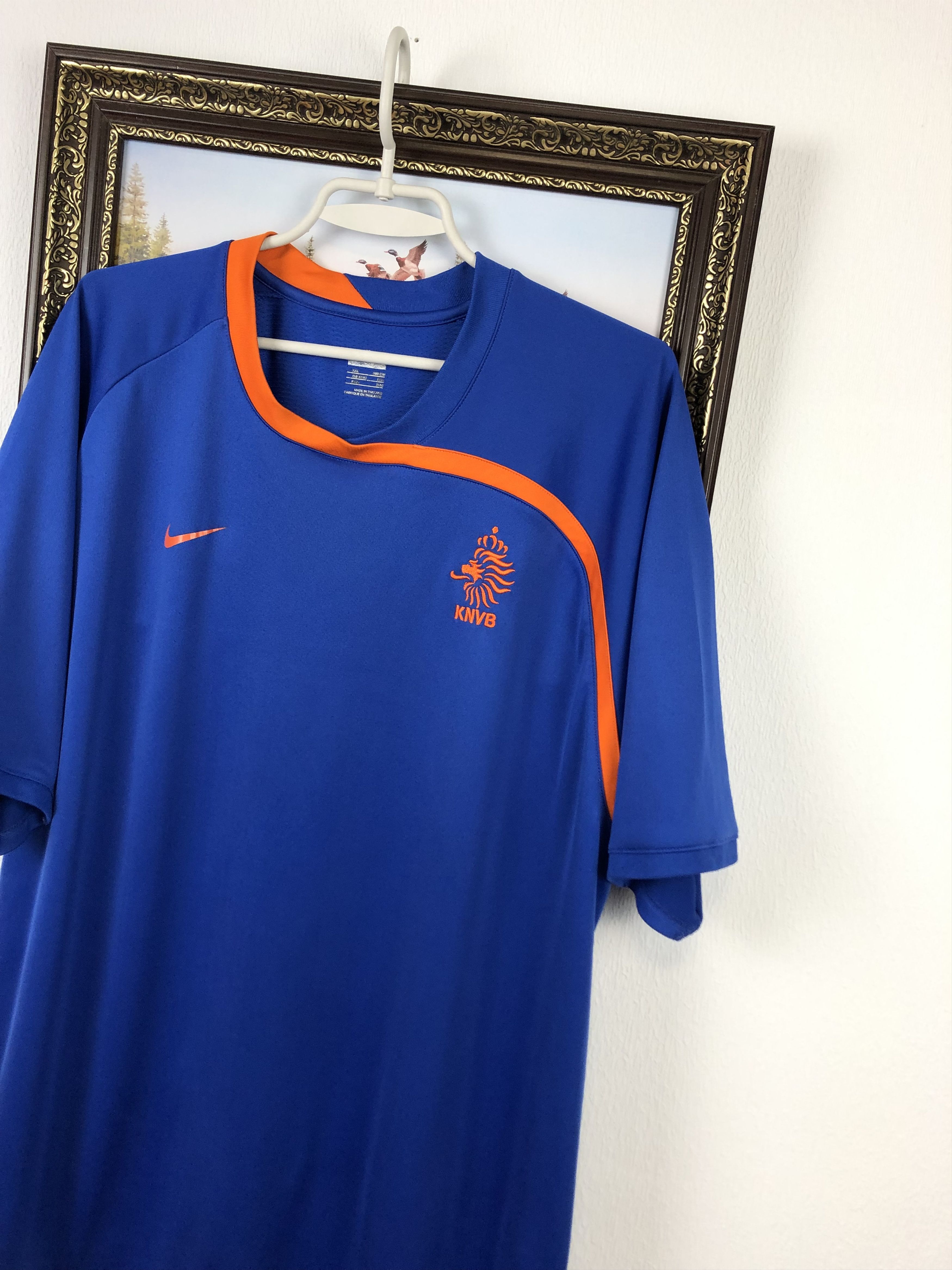 Nike Vintage Netherlands 2008 Holland Shirt Soccer Jersey Size US XXL / EU 58 / 5 - 5 Thumbnail