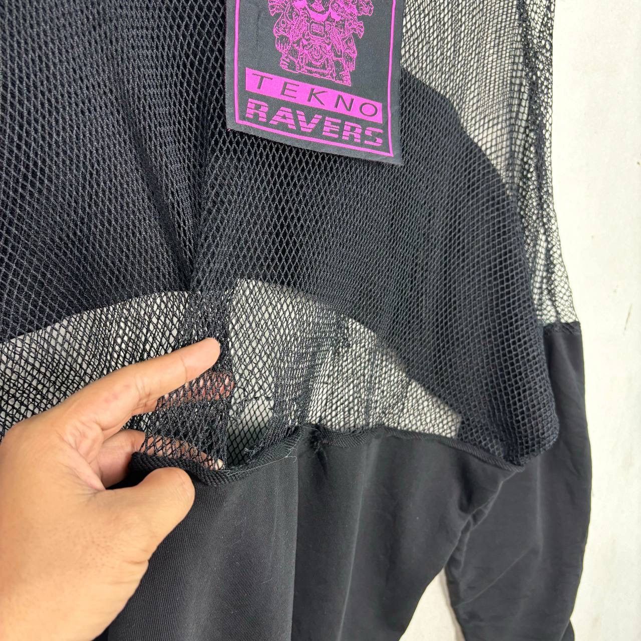 Diesel Diesel 2019SS/F Sandy-C Mesh Sweater Electronic Tekno Ravers Size US XXL / EU 58 / 5 - 10 Thumbnail