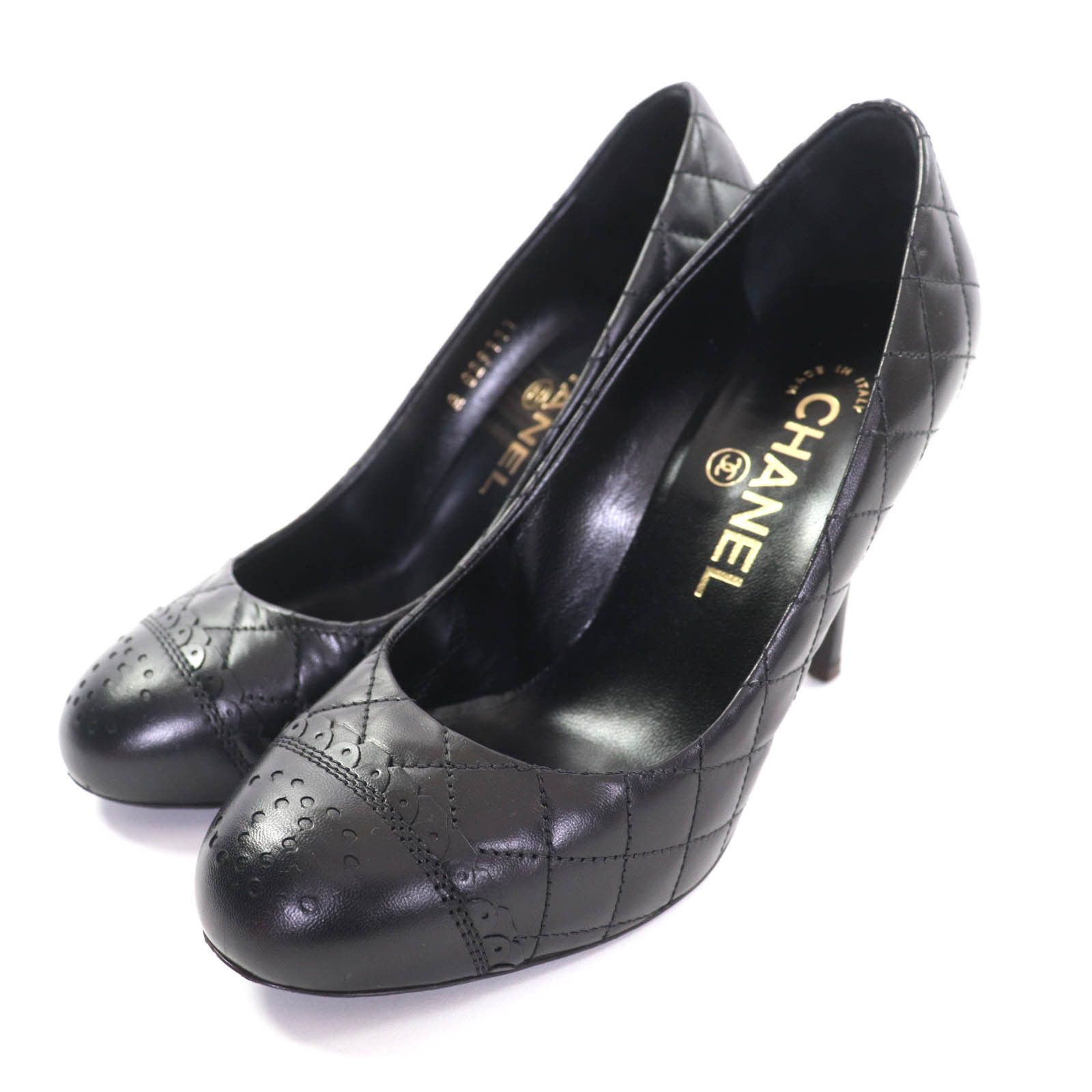 Chanel Chanel Chanel G29111 Leather Pumps Leather Shoes G29111 DUTY FREE for USA Size ONE SIZE - 1 Thumbnail
