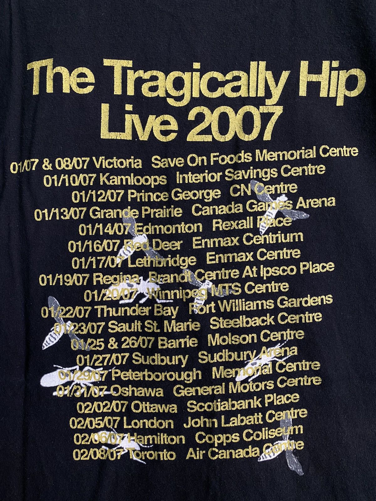 Band Tees The Tragically Hip World Container Tour 2006 Vintage Shirt Size US XL / EU 56 / 4 - 8 Thumbnail
