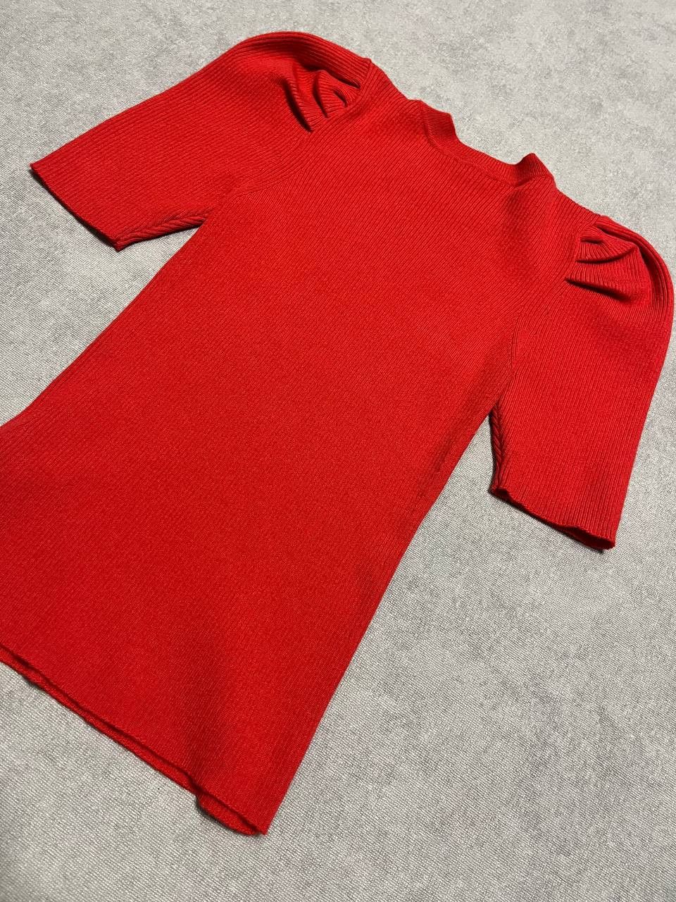 Sandro Sandro Paris Women`s Red Knit Sweater Tops Size 1 Size S / US 4 / IT 40 - 10 Thumbnail