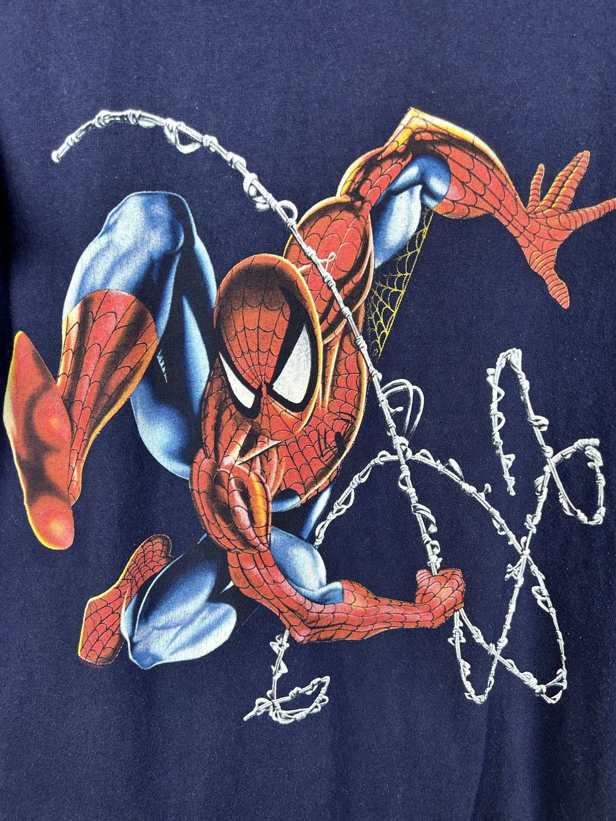 Marvel Comics 90s Vintage Marvel 1999 Spider Man Graphic T-Shirt Delta Size US M / EU 48-50 / 2 - 2 Thumbnail