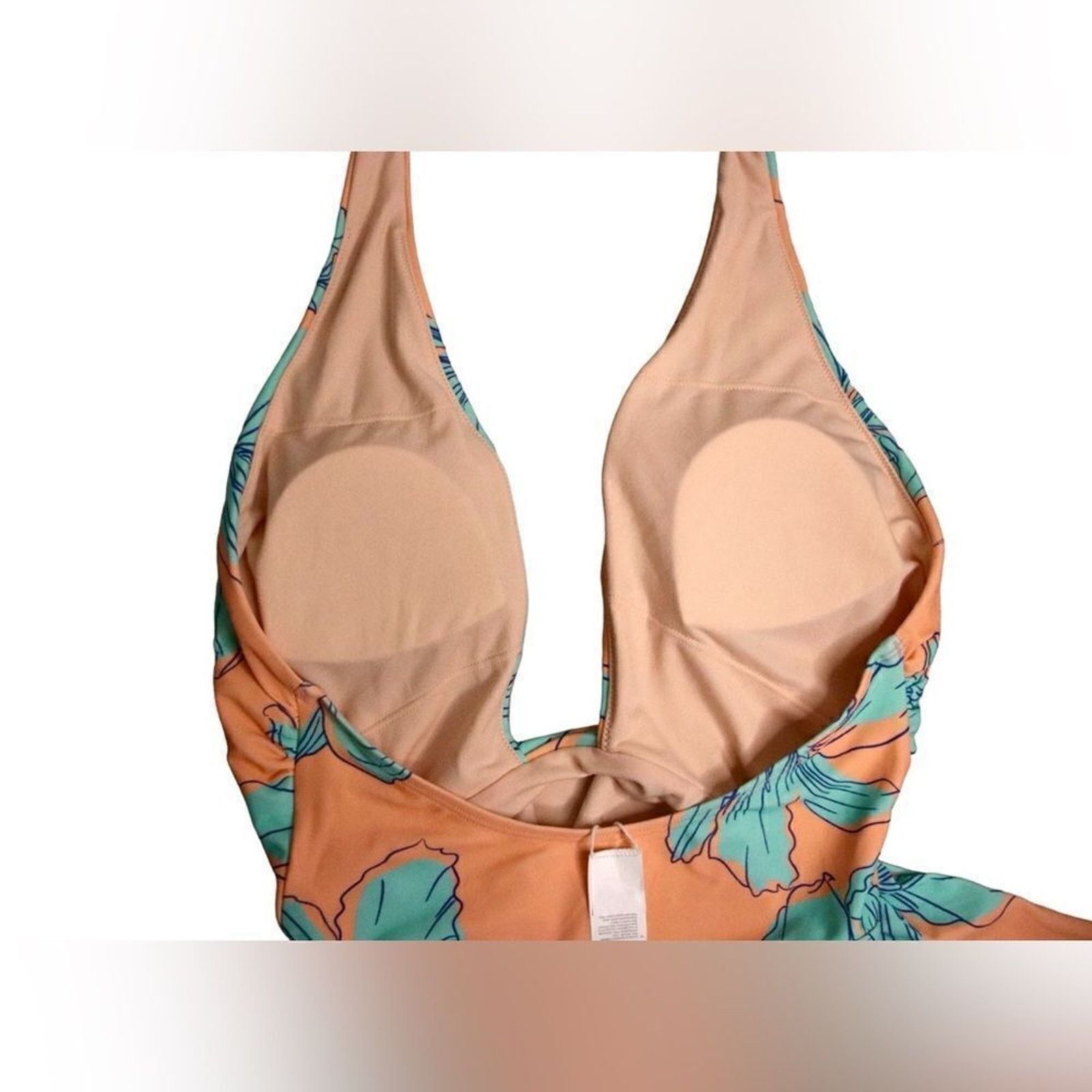 Other Cupshe Blooming Flowers Wrap 1 Piece Swimsuit LARGE Hawaiian Size L / US 10 / IT 46 - 4 Thumbnail
