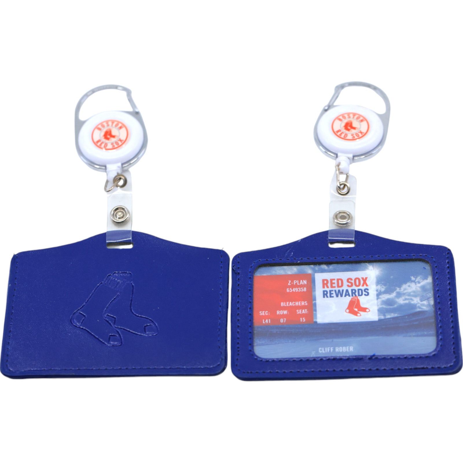 MLB Boston Red Sox Premium Badge Holder & Name Tag [Lot of 2] Size ONE SIZE - 7 Thumbnail
