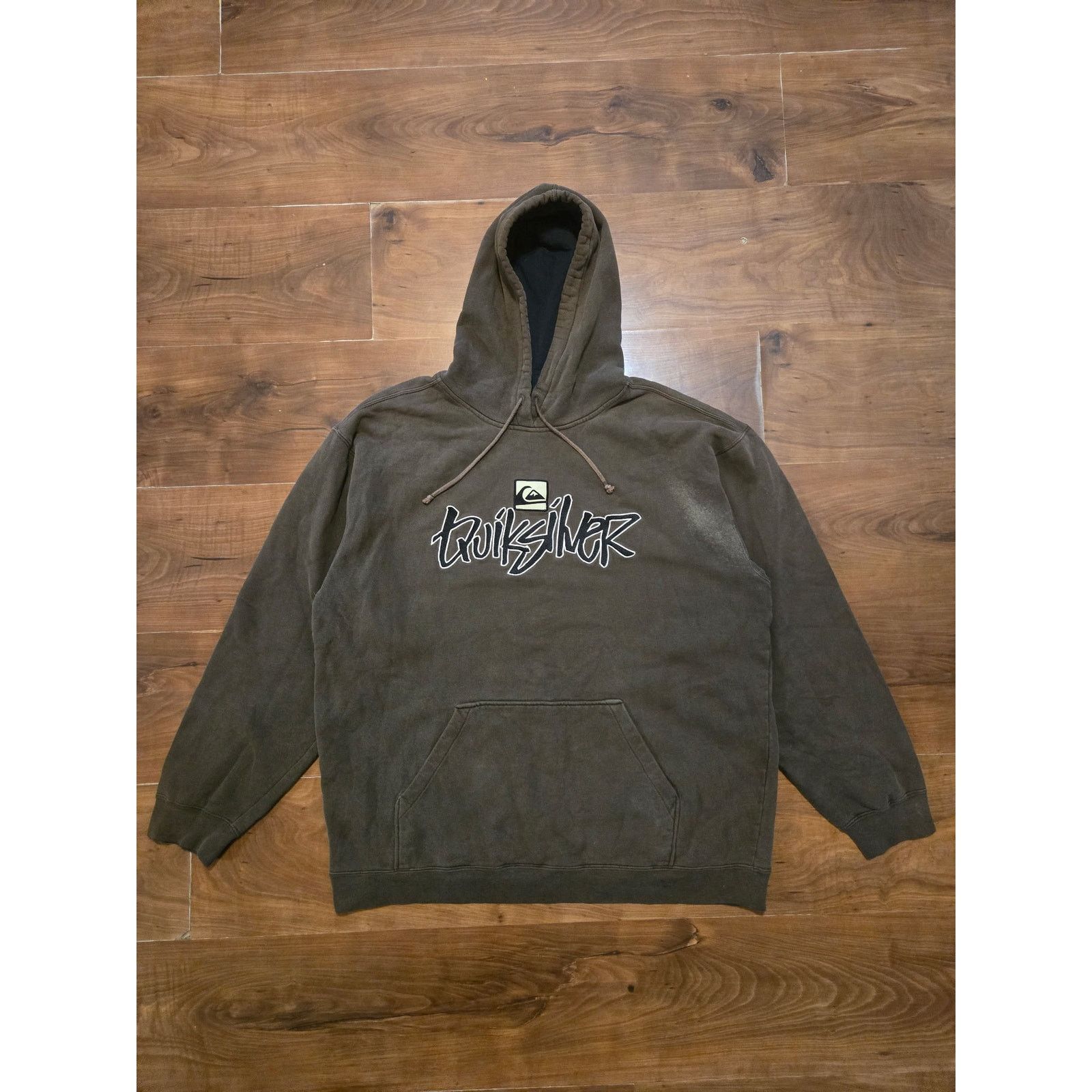 Quiksilver Vintage Y2K Quiksilver Skate Surft Hoodie Size XL Size US XL / EU 56 / 4 - 1 Thumbnail