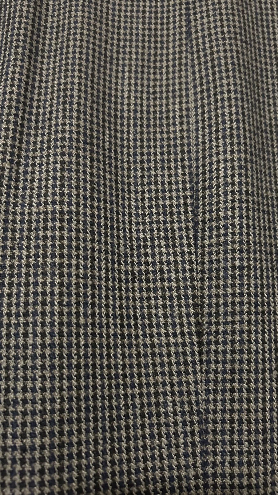Burberry × Vintage Vintage Burberry Silk Houndstooth blazer Size 40L - 5 Thumbnail