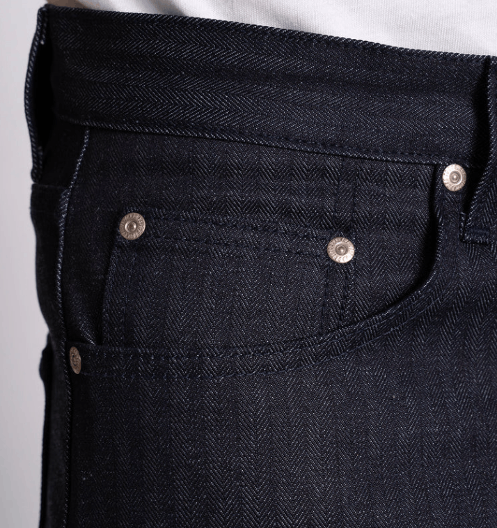 Naked & Famous BNWT AW23 NAKED & FAMOUS HERRINGBONE EASY GUY JEANS 30 Size US 30 / EU 46 - 14 Thumbnail