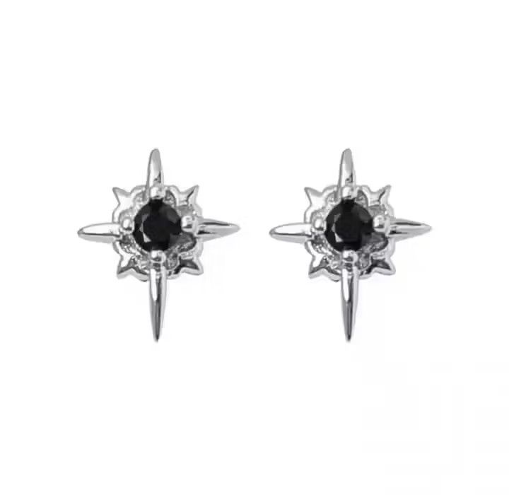 Designer × Vintage Retro punk earrings Size ONE SIZE - 2 Thumbnail