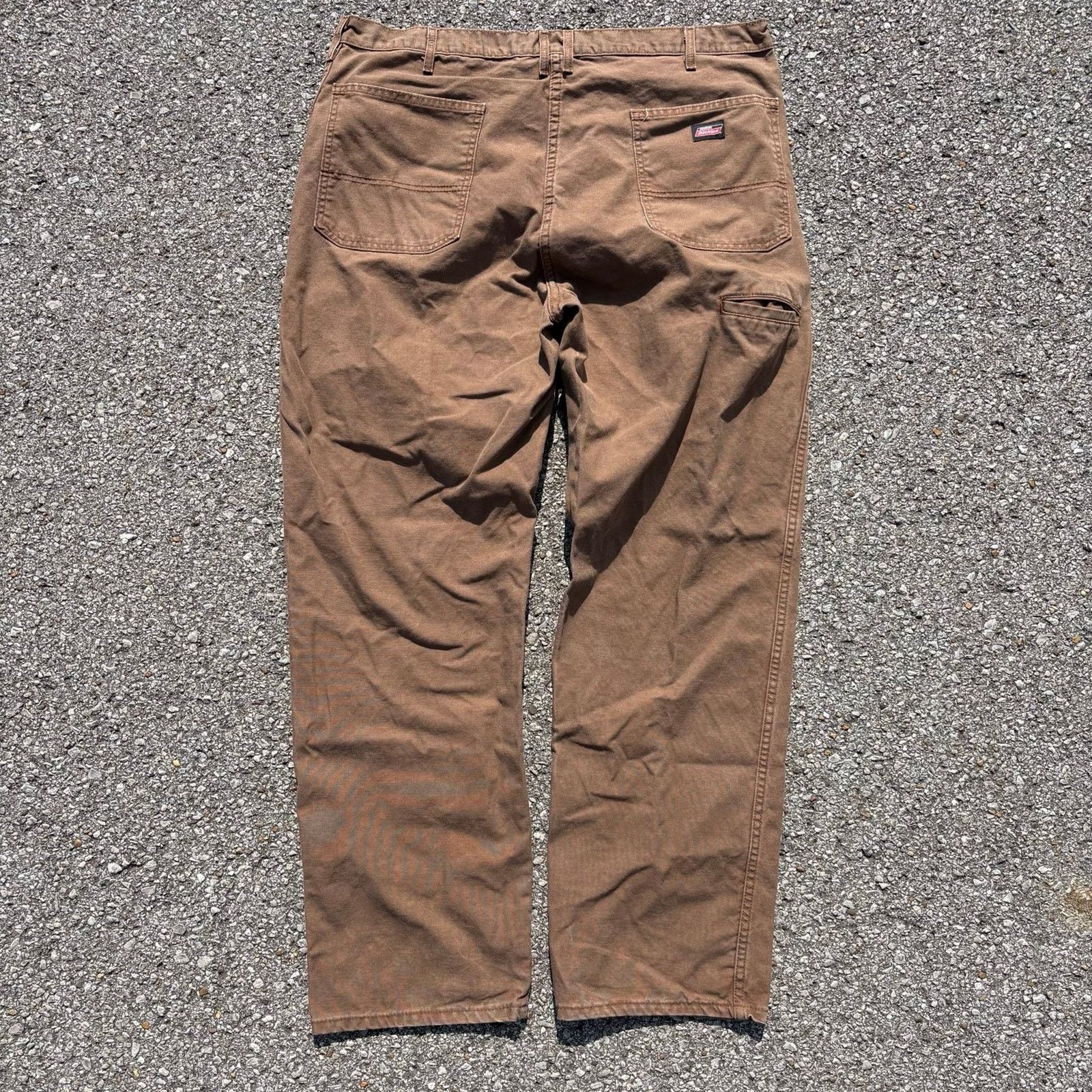 Dickies Baggy vintage brown jeans Size US 36 / EU 52 - 2 Thumbnail