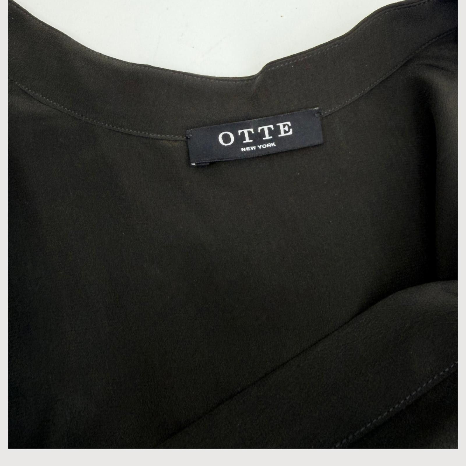Other Otte NY Ellen Silk Sleeveless Shirt Dress Black S Size S / US 4 / IT 40 - 5 Thumbnail