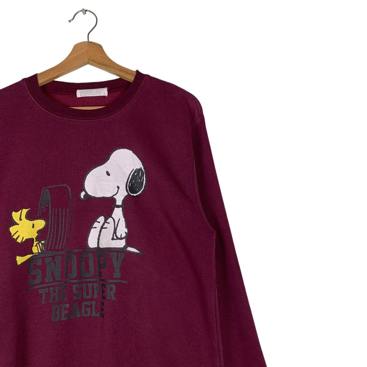 Peanuts PEANUTS Snoopy The Super Beagle Sweatshirt #1366-C62 Size US L / EU 52-54 / 3 - 5 Thumbnail