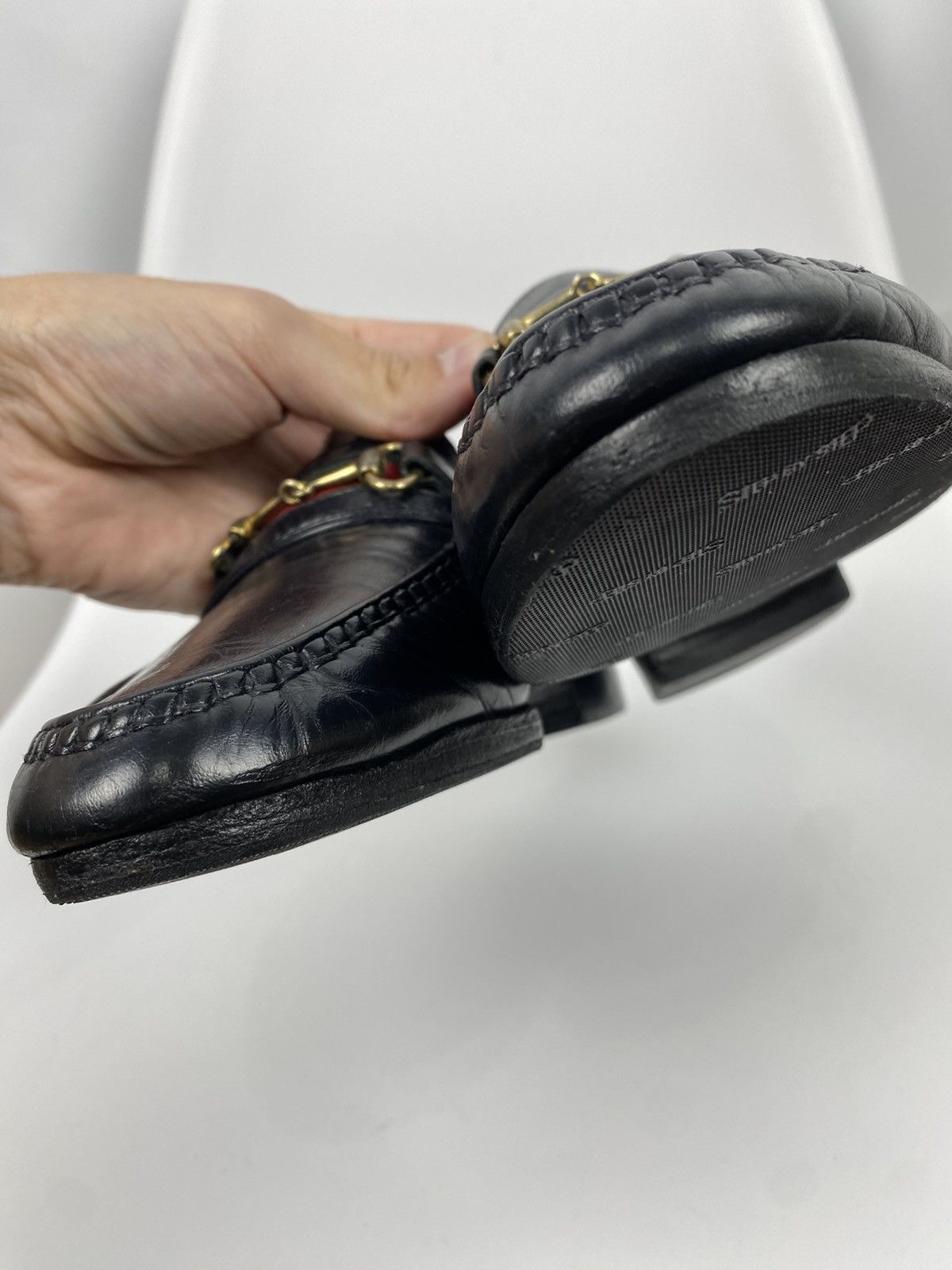 Other Pitti Shoes Italy Genuine Leather Bit Loafers size 43 Size US 10 / EU 43 - 7 Thumbnail