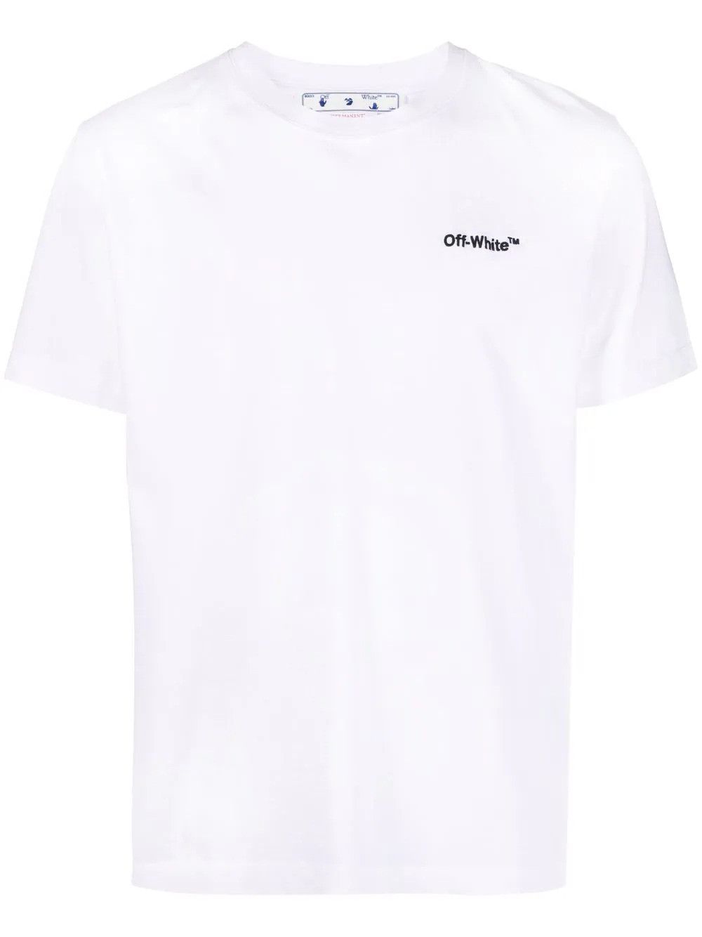 Off-White o1gr1nt0425 For All Slim S/S T-Shirt in White Size US XXL / EU 58 / 5 - 1 Thumbnail
