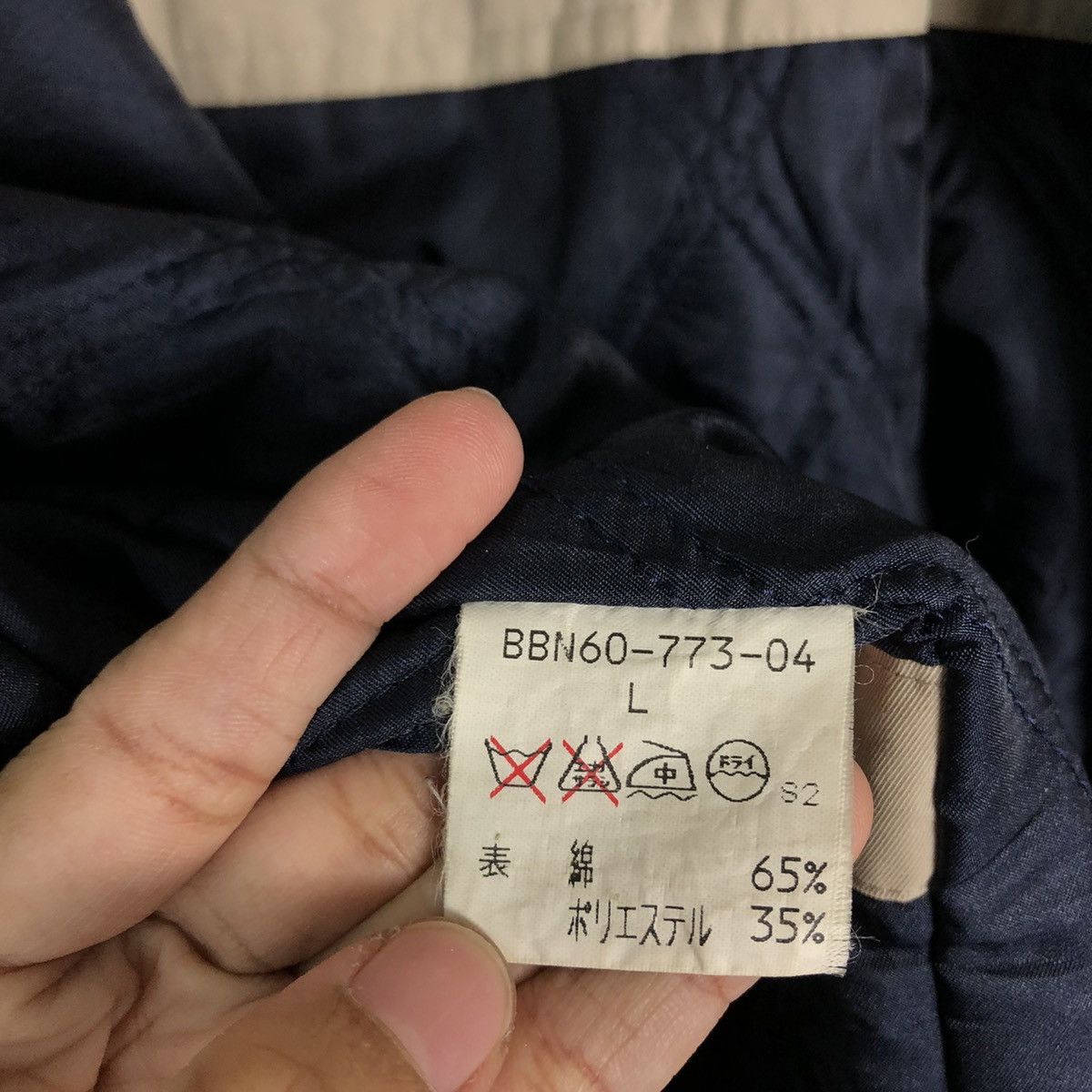 Burberry 🔥Vintage Chore Jacket Burberrys Big Logo Size US L / EU 52-54 / 3 - 18 Thumbnail