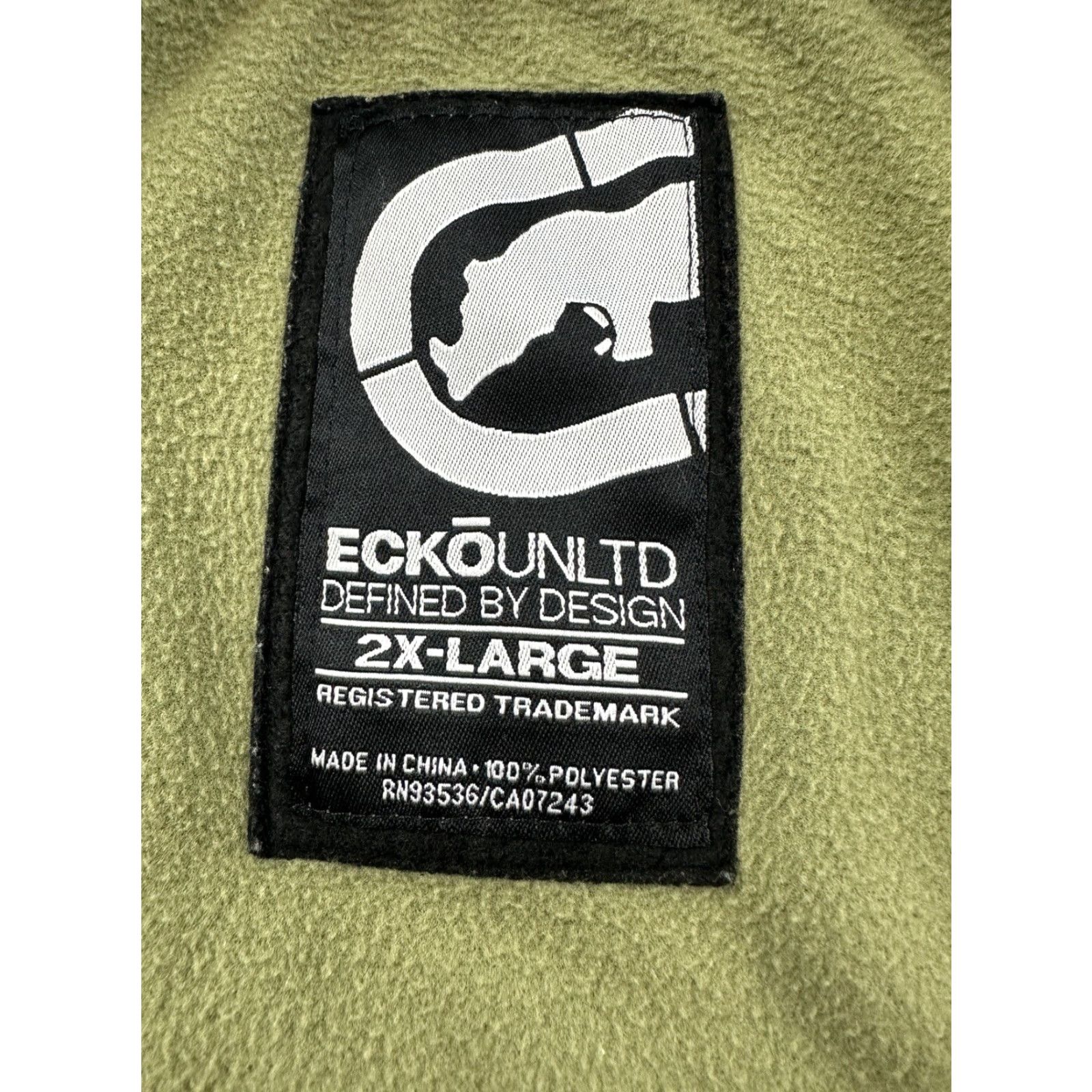 Ecko Unltd. Ecko Unltd. Jacket Track 2XL Mens Full Zip Gray Size US XXL / EU 58 / 5 - 7 Thumbnail