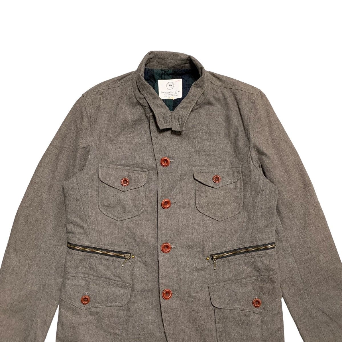 Japanese Brand Lost Dessau Multipocket Jacket Size US M / EU 48-50 / 2 - 4 Thumbnail