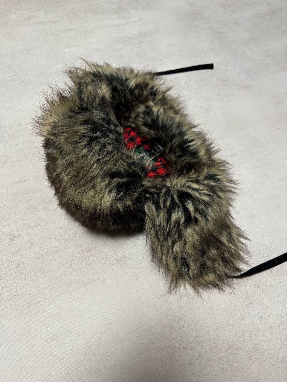 Japanese Brand × Woolrich Woolen Mills Vintage Woolrich Fur Hat Ushanka New Y2K Japanese Hype 90s Size ONE SIZE - 8 Thumbnail