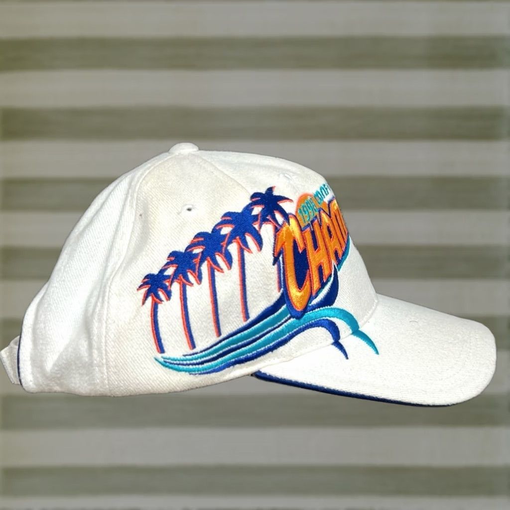 Sports Specialties VINTAGE Denver Broncos Hat Conference Champions Sports Specialties Pro Line Snapback White Mens One Size Size ONE SIZE - 1 Thumbnail