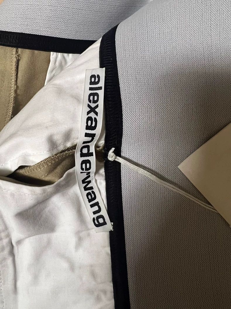 Alexander Wang Alexander Wang High-Waist Straight Leg Pants- Size 24" / US 00 / IT 34 - 4 Thumbnail