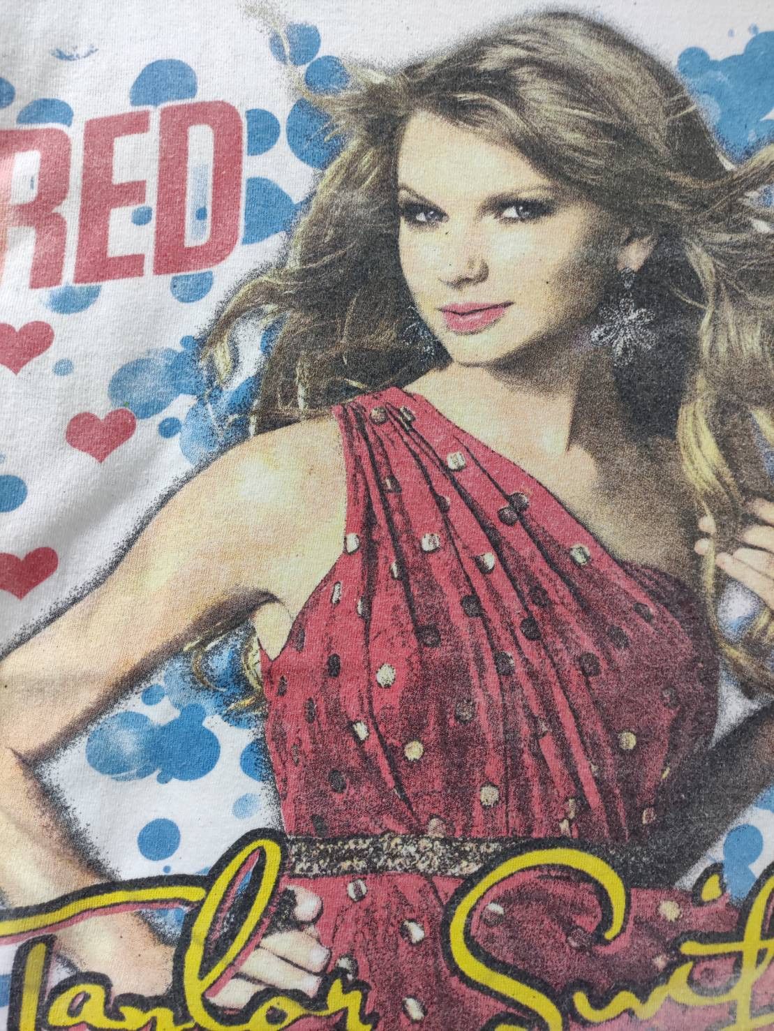Band Tees Taylor Swift & Ed Sheeran The Red Tour T-Shirt Size US M / EU 48-50 / 2 - 4 Thumbnail