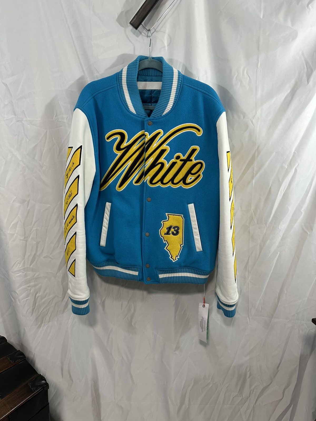 Off-White Off White Varsity Jacket Size US L / EU 52-54 / 3 - 1 Thumbnail
