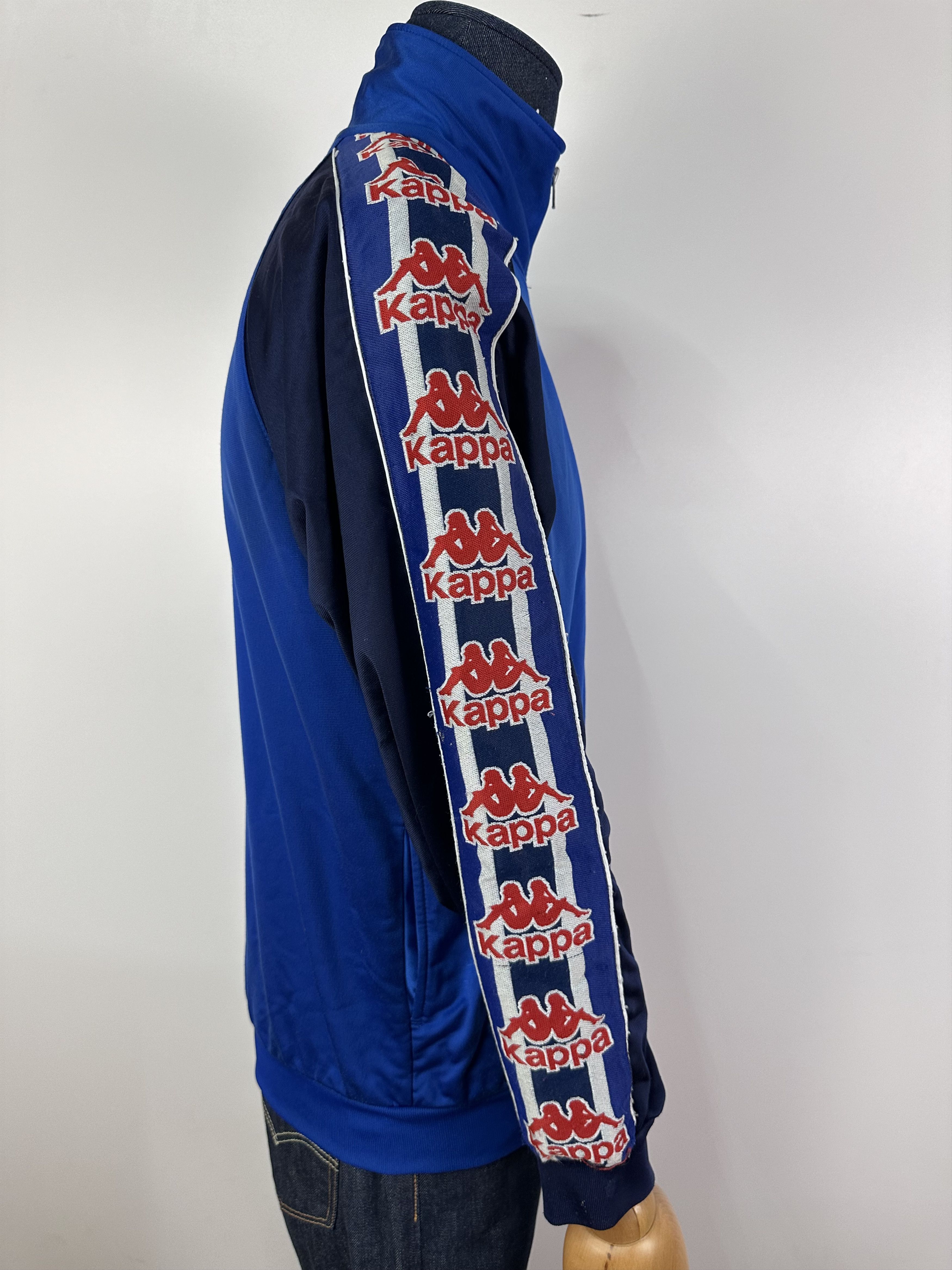 Kappa × Vintage Vintage Kappa Track Jacket Mens Blue 90s Size M Size US M / EU 48-50 / 2 - 10 Thumbnail