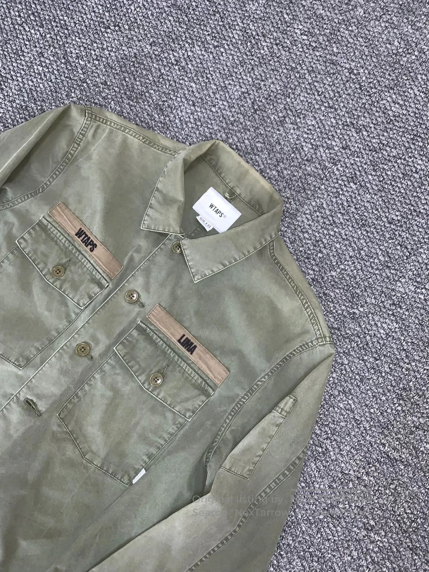 Wtaps WTAPS Cotton Shirt L Size. Size US L / EU 52-54 / 3 - 2 Thumbnail