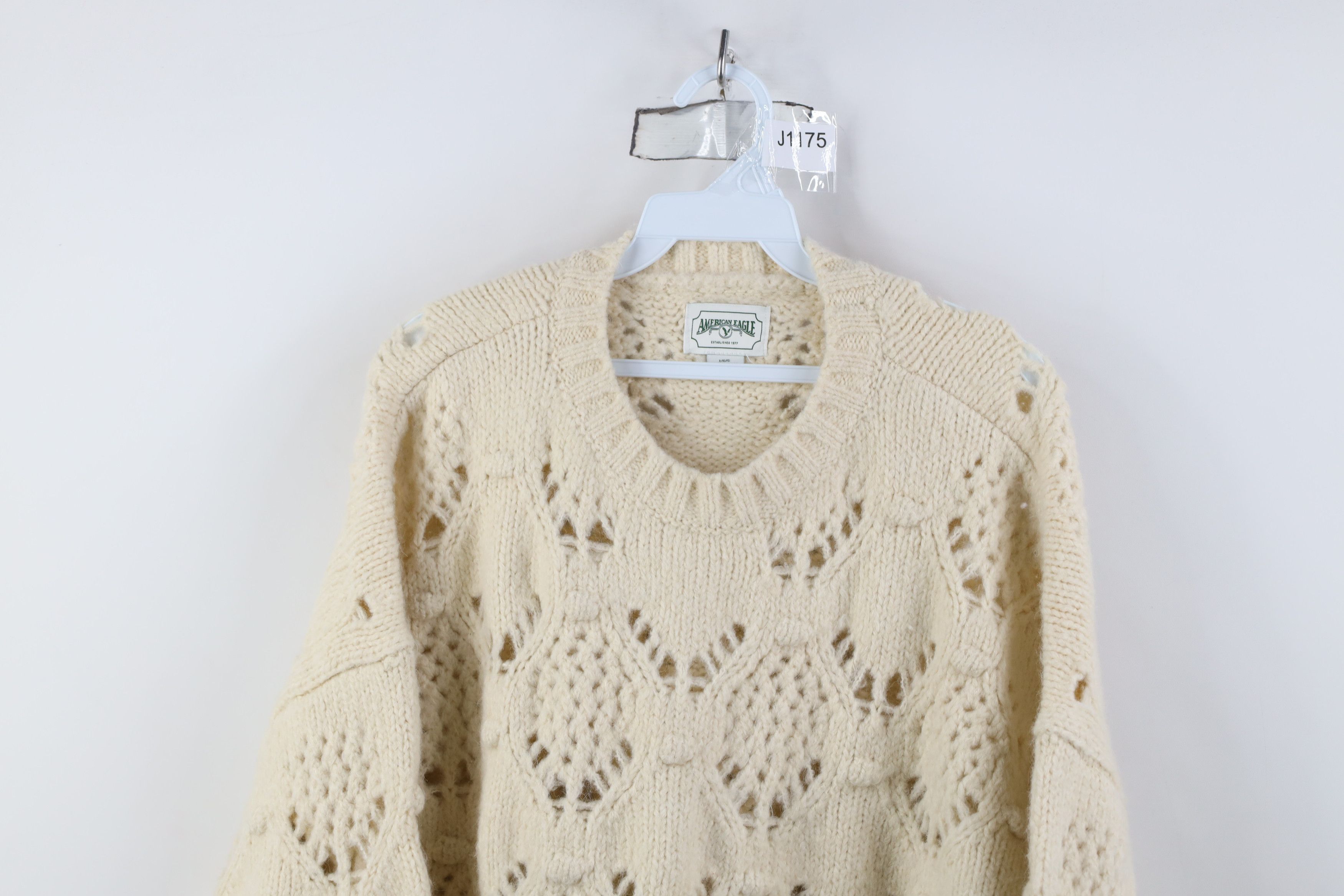 American Eagle Outfitters Vintage Y2K American Eagle Outfitters Wool Blend Sweater Size L / US 10 / IT 46 - 2 Thumbnail