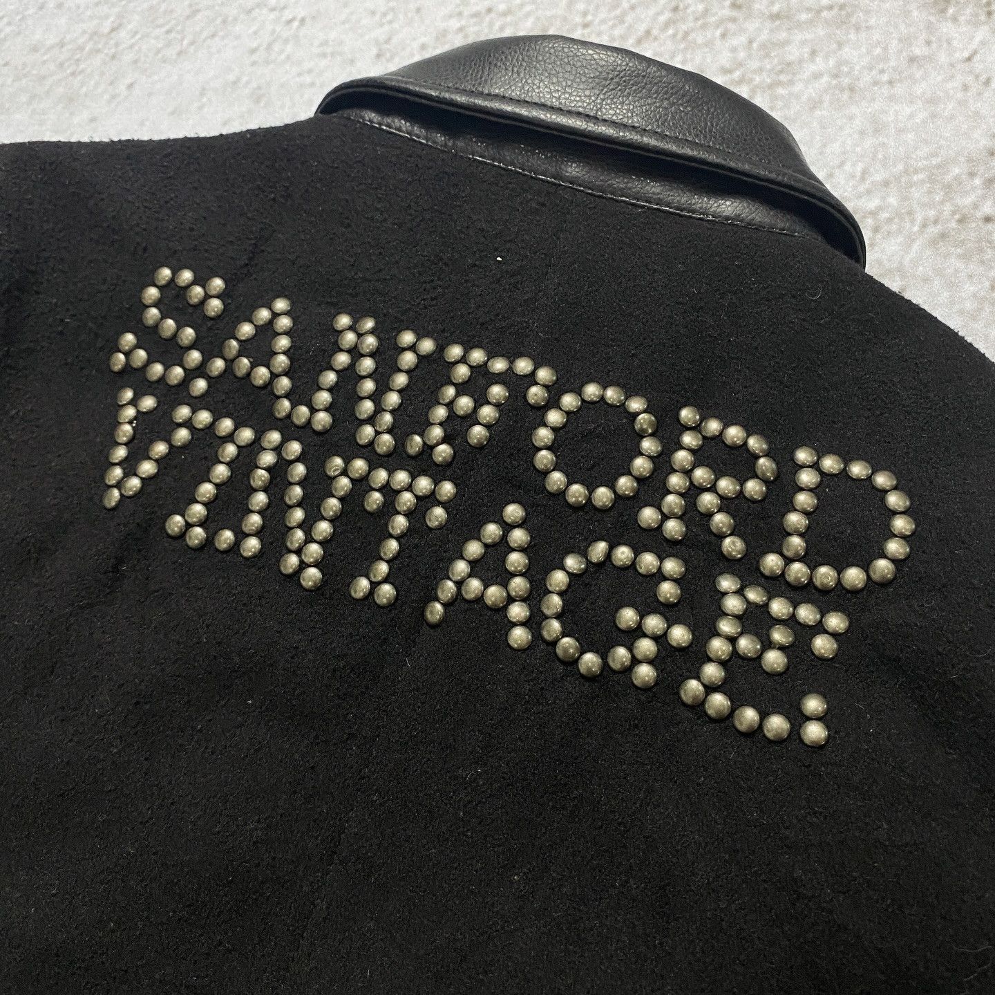 Vintage Sanford Vintage Horsehide Sport Wool Jacket Size US S / EU 44-46 / 1 - 9 Thumbnail