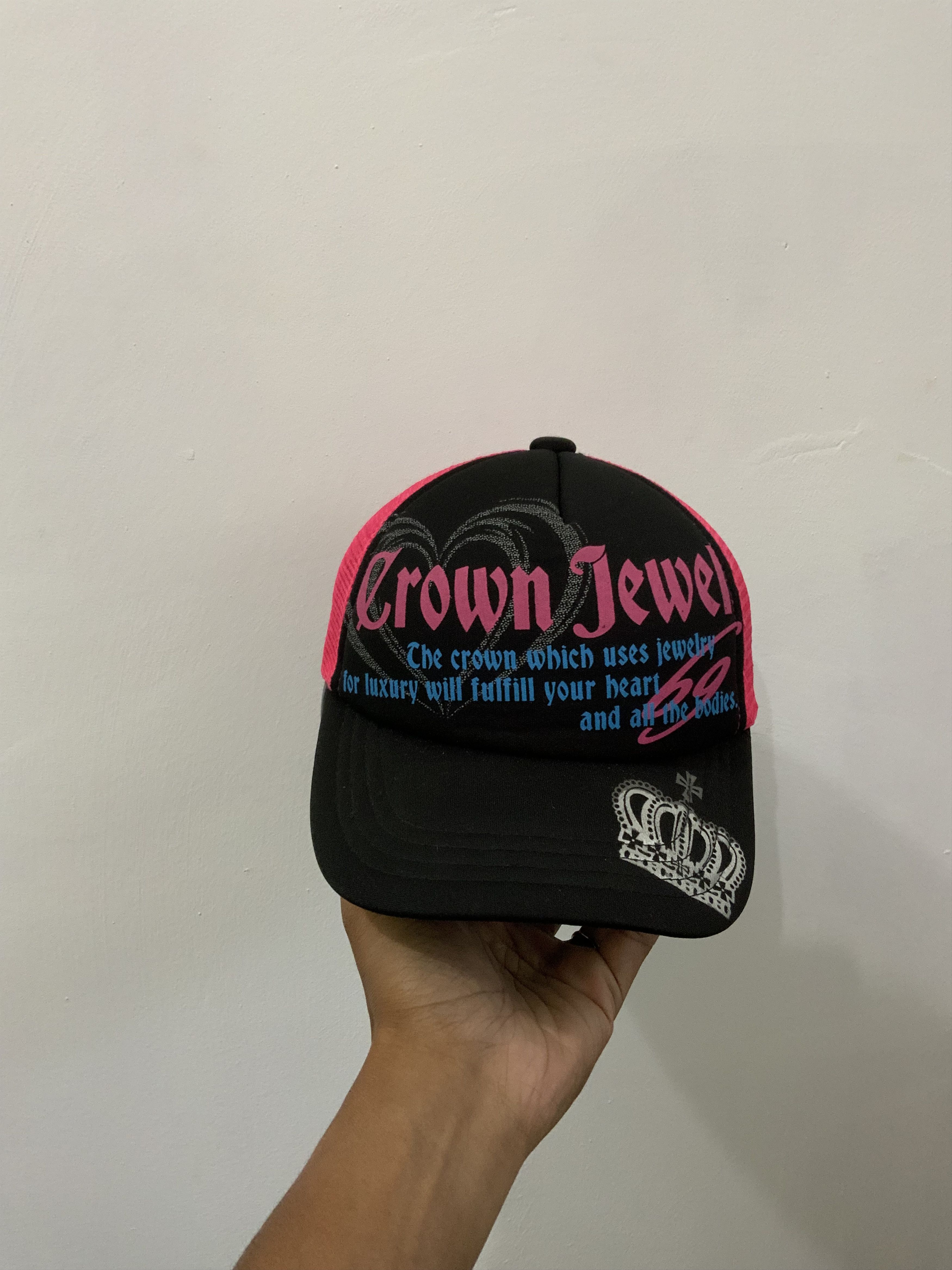 Japanese Brand Crown Jewel Trucker Hat Size ONE SIZE - 1 Thumbnail