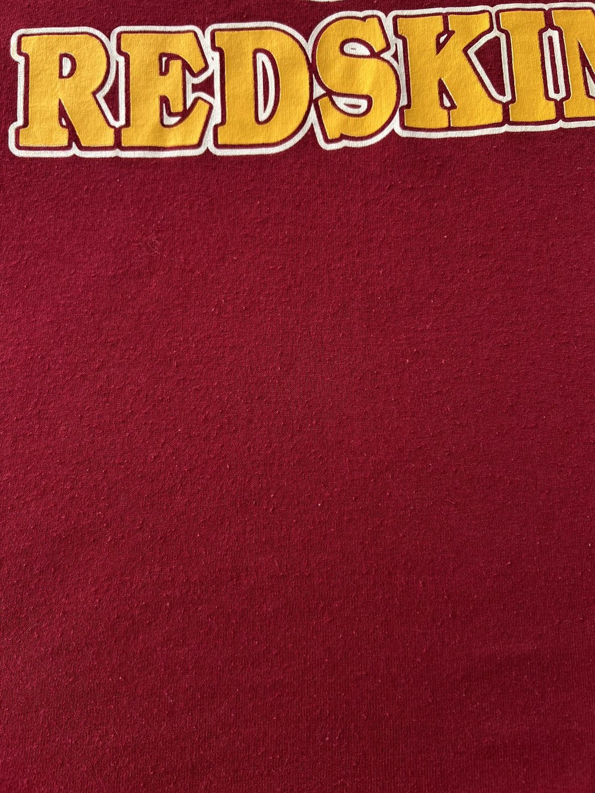 NFL Vintage 90s Washington Redskins NFL Football Trench T-shirt Size US L / EU 52-54 / 3 - 7 Thumbnail
