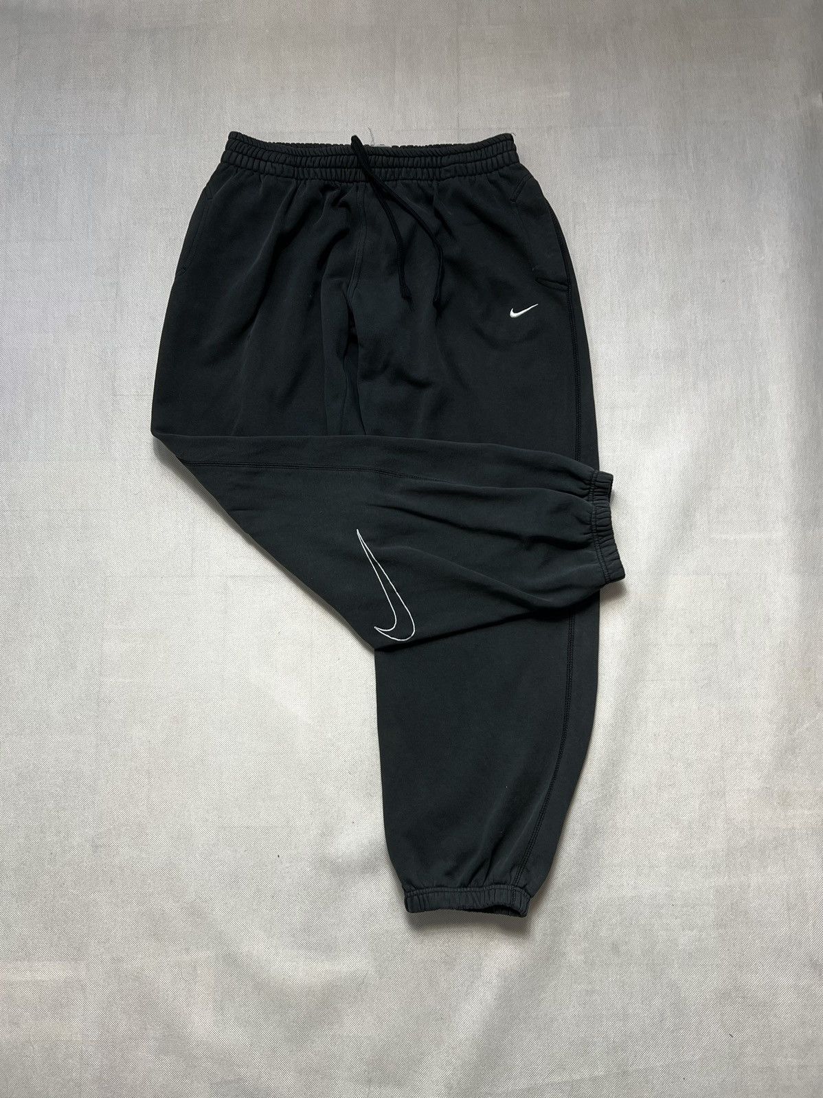 Nike Baggy Pants Nike y2k logo black Size US 36 / EU 52 - 1 Thumbnail