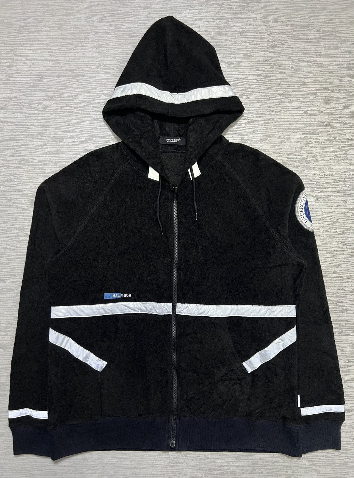 Undercover Undercover - Polar Fleece Space Odyssey Astronaut Zip Hoodie Size US M / EU 48-50 / 2 - 2 Thumbnail