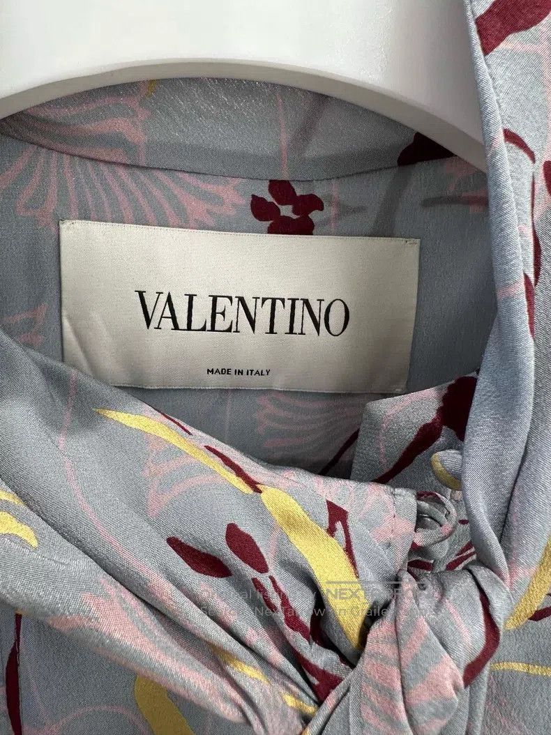 Valentino Valentino Mulberry silk dress Size L / US 10 / IT 46 - 3 Thumbnail