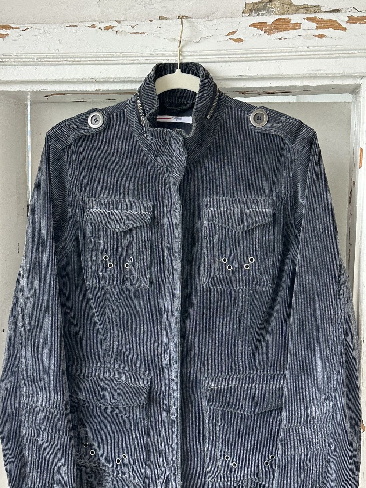Beauty Beast × Vintage Vintage Corduroy Black Jacket Size L / US 10 / IT 46 - 3 Thumbnail