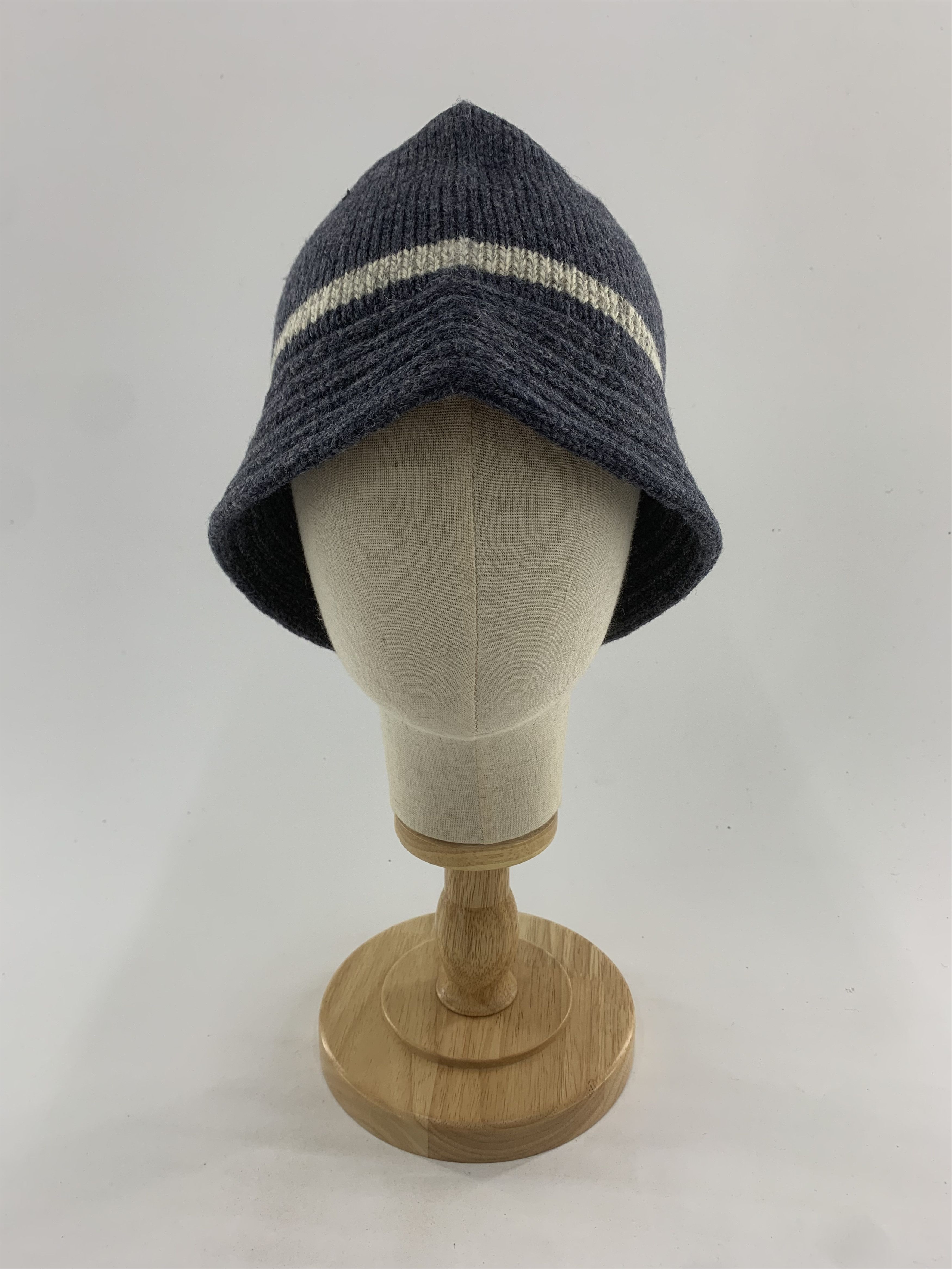 image of Vintage Beanie Hat Snowcap in Blue, Men's