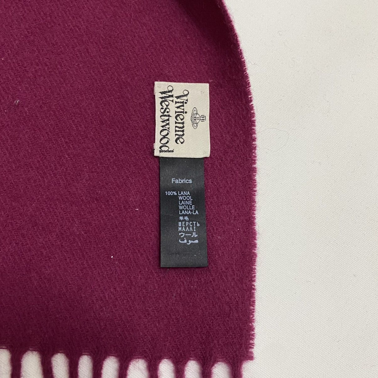 Vivienne Westwood VIVIENNE WESTWOOD SCARF MUFFLER LUX019 Size ONE SIZE - 7 Thumbnail