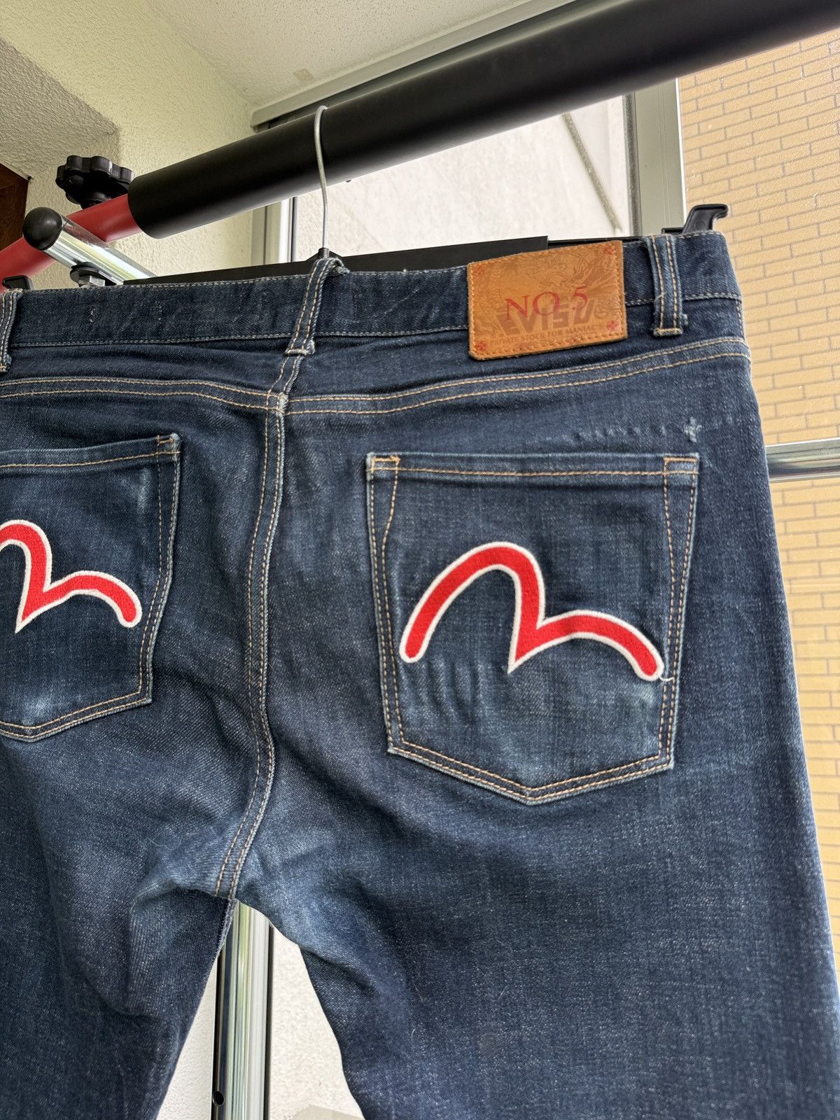 Evisu Vintage Japan Evisu Jeans Red Logo Selvedge Size US 32 / EU 48 - 1 Thumbnail