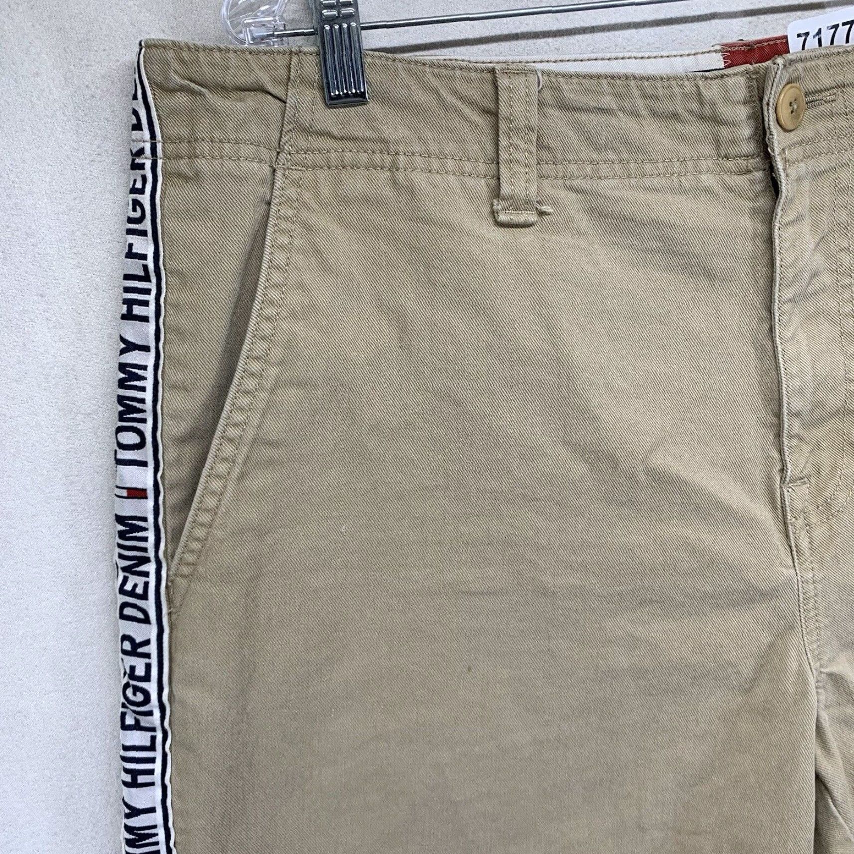 Tommy Hilfiger Tommy Hilfiger Cargo Shorts Men 36 Beige High Rise Baggy Casual Retro Y2K Size US 36 / EU 52 - 5 Thumbnail