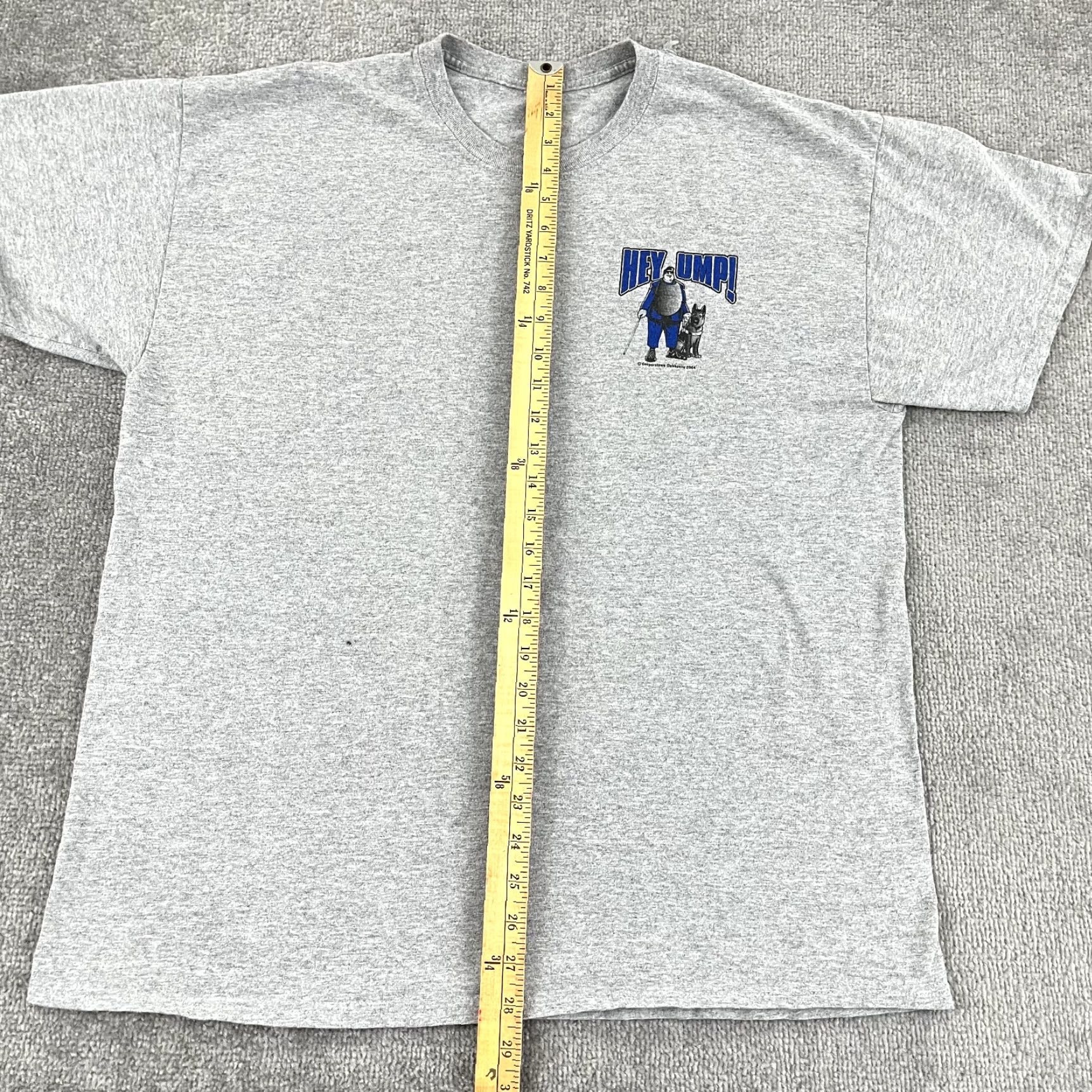Vintage Baseball Shirt Mens L/XL Travel Ball Baseball Dad Hey Ump Cooperstown Graphic Shirt Size US L / EU 52-54 / 3 - 5 Thumbnail