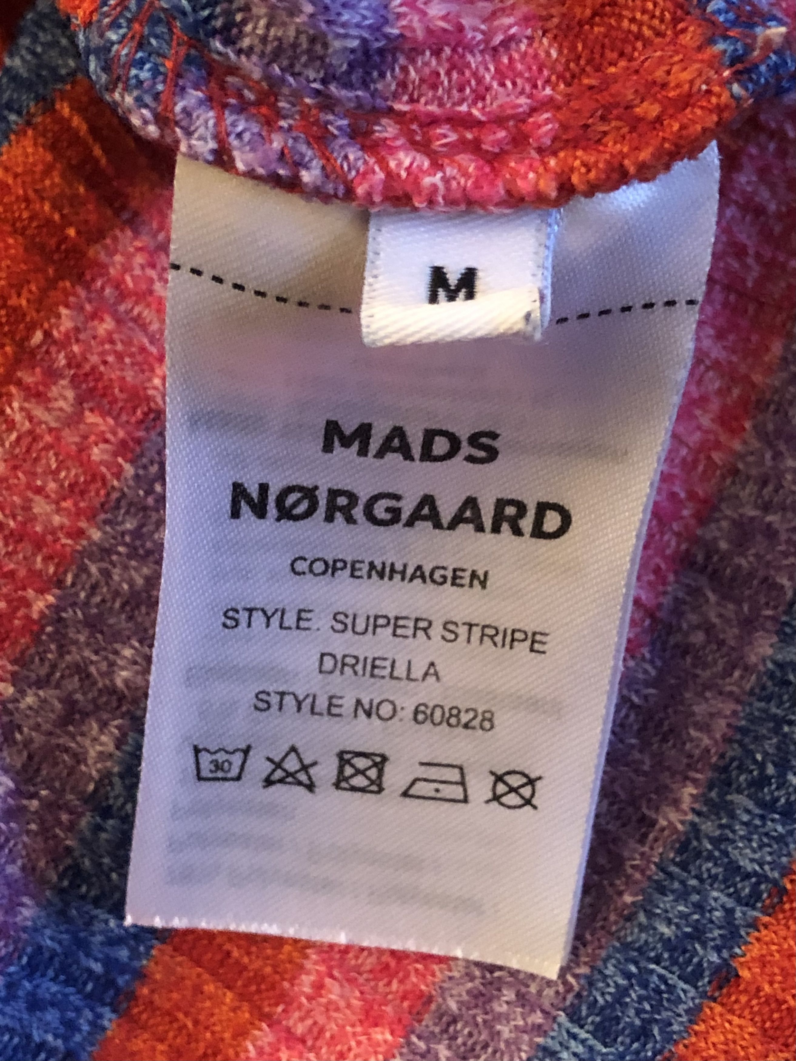 Mads Norgaard Mads Nørgaard Multicolor Striped Midi Dress - Size M Size M / US 6-8 / IT 42-44 - 7 Thumbnail