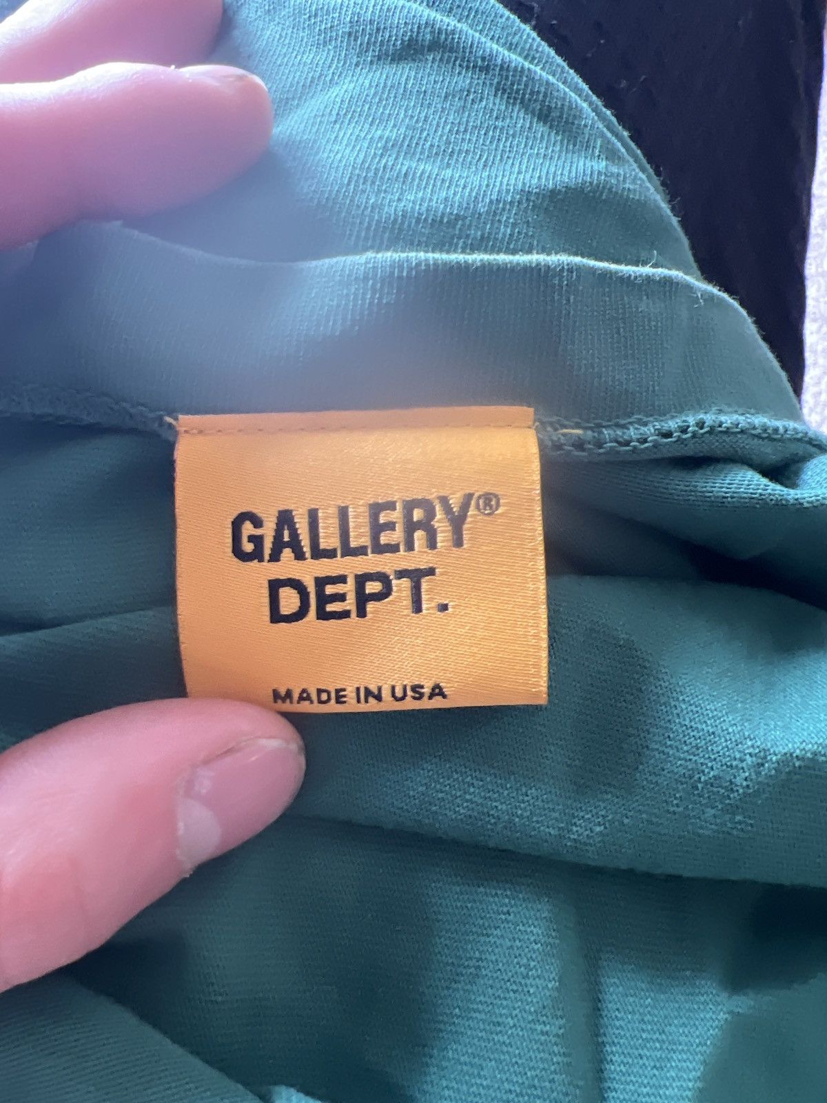 Gallery Dept. Gallery debt Tee green Size US XXL / EU 58 / 5 - 3 Thumbnail