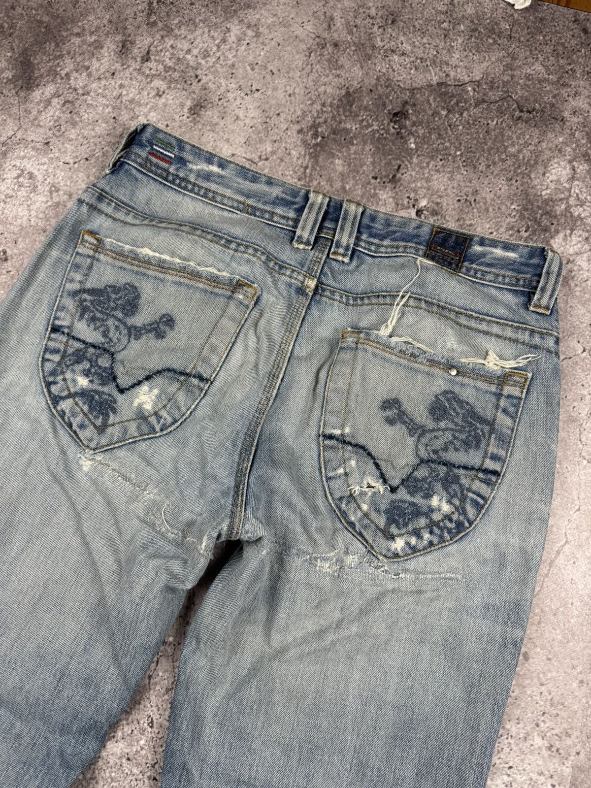 Hysteric Glamour × If Six Was Nine × Le Grande Bleu (L.G.B.) CRAZY FLARED DIESEL JEANS If Six Was Nine japanese style Size US 31 - 7 Thumbnail