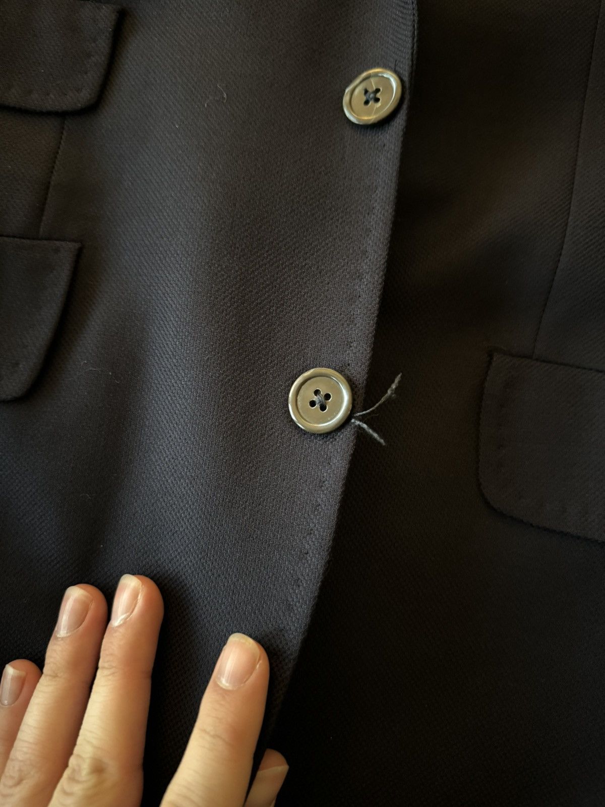 Designer × Paul Smith Paul Smith London The Byard Blazer Men 38R Blue Two Button Size 38R - 8 Thumbnail
