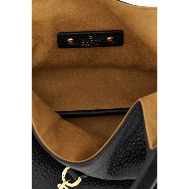 Gucci GUCCI Softbit Medium Black Leather Top Handle Bag New & Auth Size ONE SIZE - 5 Thumbnail