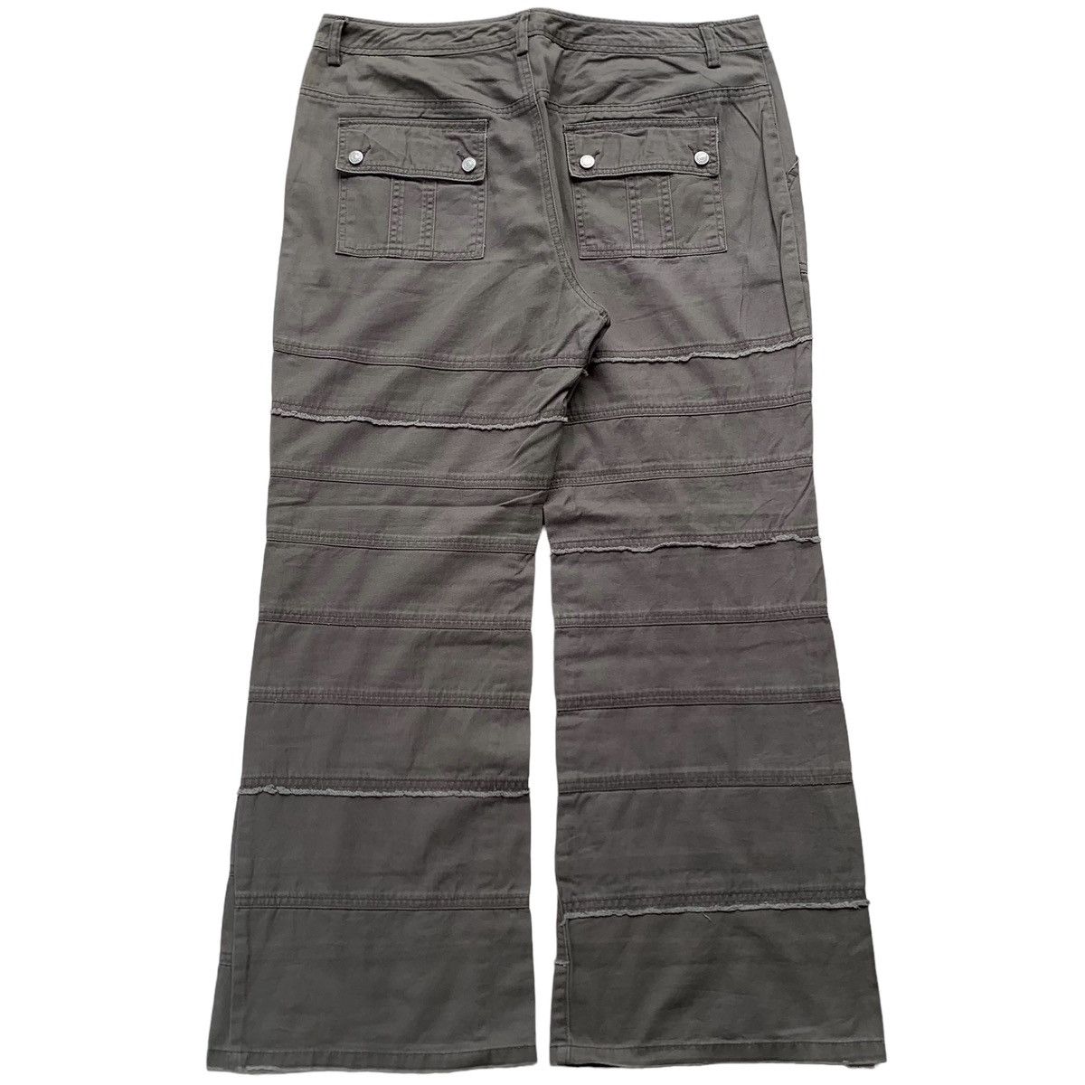 image of Hysteric Glamour Hagi Pants Fatigue Smile Land in Grey, Men's (Size 34)