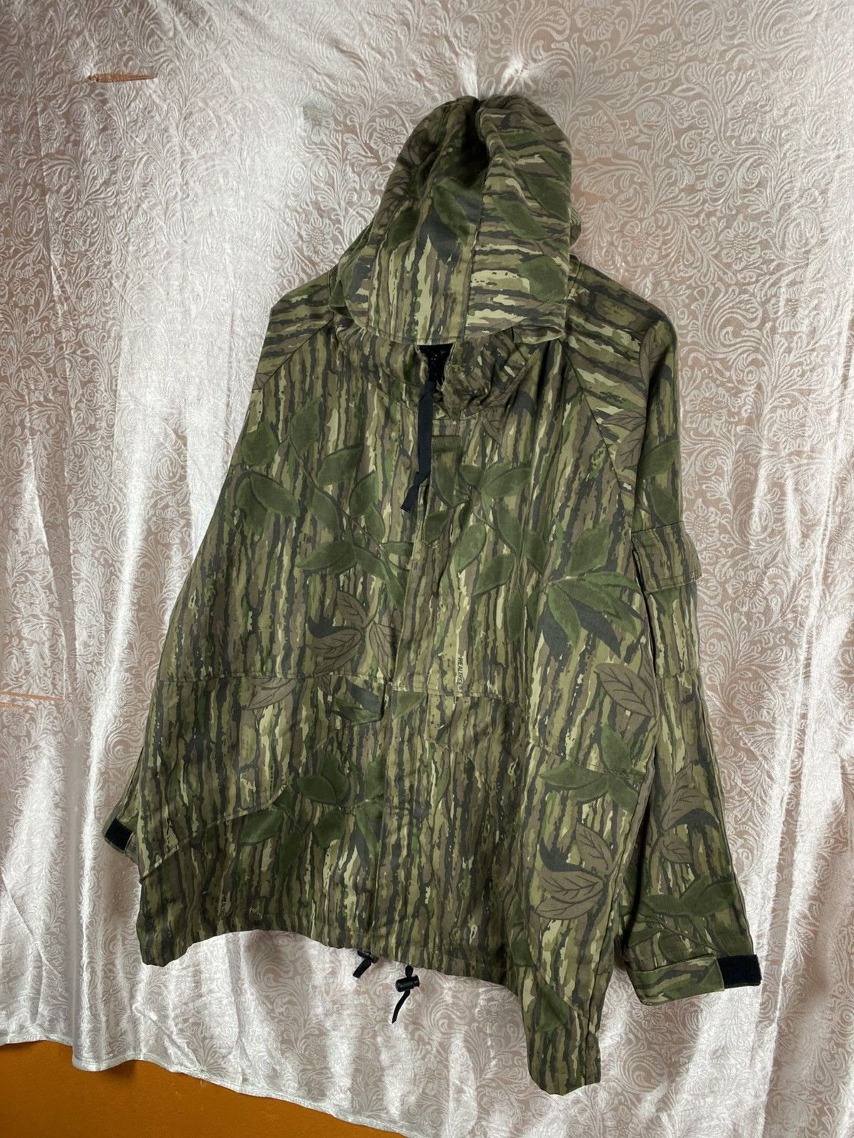 Realtree Vintage Realtree Military Parka Pullover Woodland Camo Size US L / EU 52-54 / 3 - 4 Thumbnail