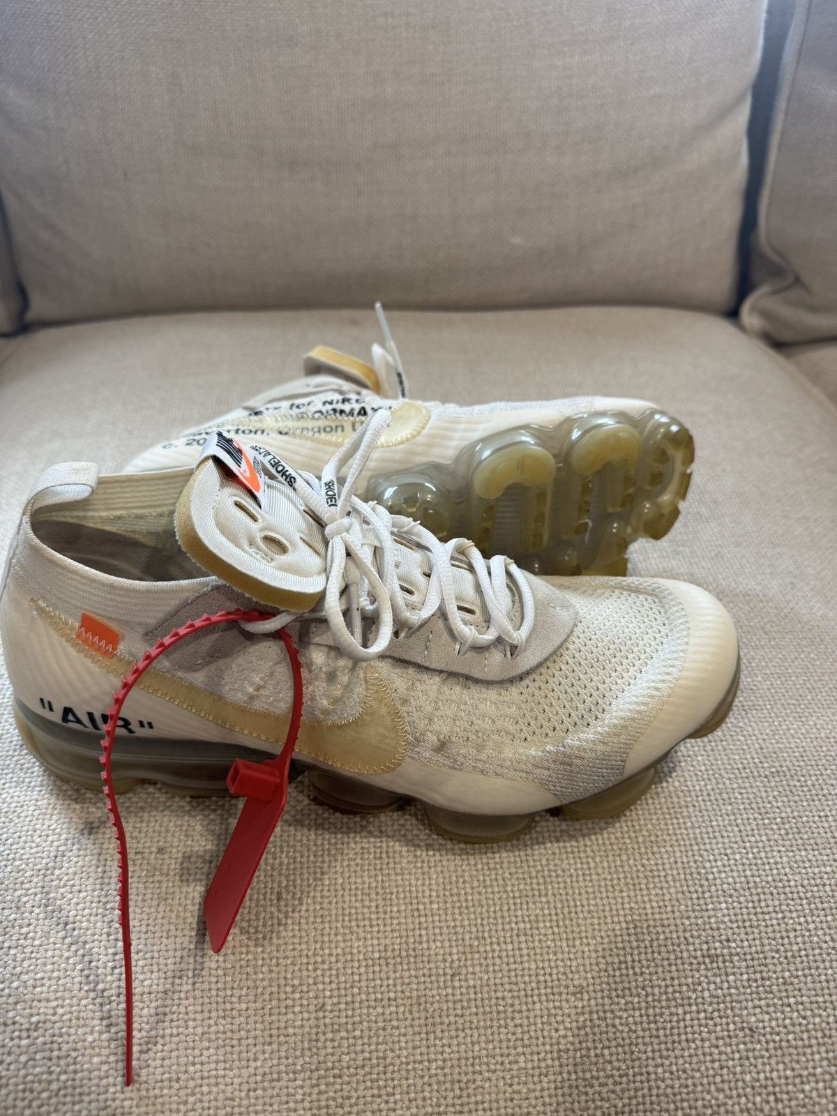 Nike × Off-White Vapor max Off White Size US 10 / EU 43 - 3 Thumbnail